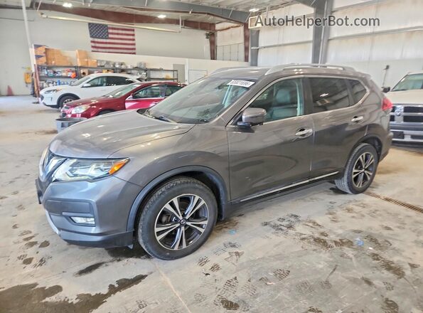 5N1AT2MV4HC820679 2017 NISSAN ROGUE Серый Задняя левая четверть