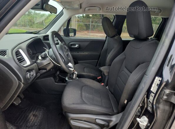 ZACNJABB5KPK86669 2019 JEEP RENEGADE Black Dashboard view