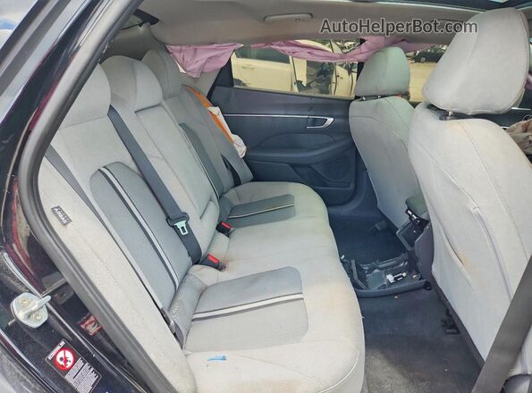 5NPEF4JA9MH078904 2021 HYUNDAI SONATA Черный Вид задней части салона