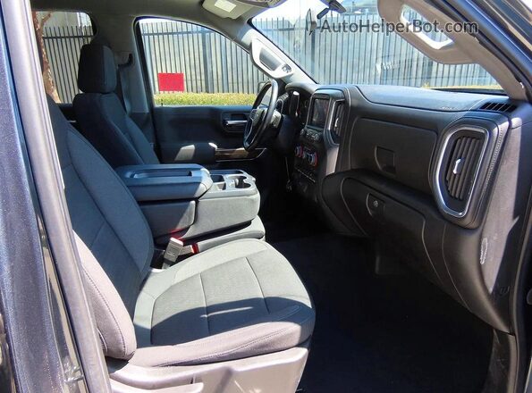 1GCPWDED7NZ104066 2022 CHEVROLET SILVERADO Gray უკანა ხედი