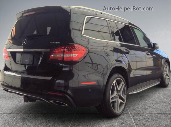 4JGDF7DE5KB222454 2019 MERCEDES-BENZ GLS Черный Вид спереди