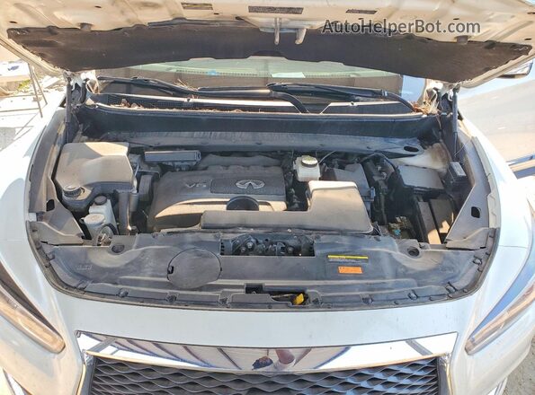 5N1DL0MNXHC553808 2017 INFINITI QX60 White Widok komory silnika