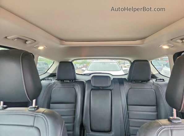 1FMCU9HD6JUB09467 2018 FORD ESCAPE Gray Вид задньої частини салону