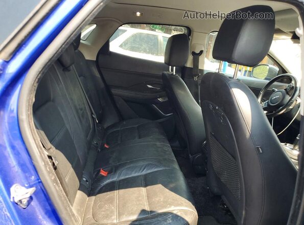 SADFJ2FX0J1Z13509 2018 JAGUAR E-PACE Blue Вид задньої частини салону