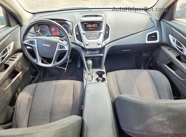 2GKFLTE31G6207217 2016 GMC TERRAIN Blue ხელსაწყოთა პანელის ხედი