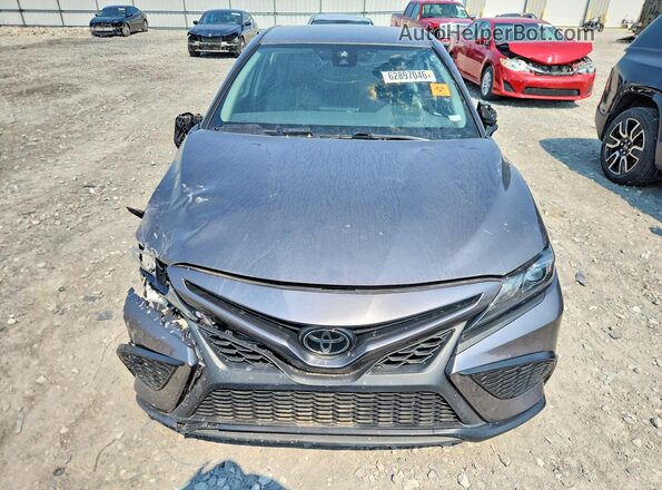 4T1G11AK7NU663238 2022 TOYOTA CAMRY Серый Вид сзади