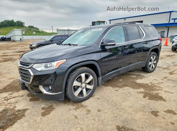 1GNEVHKW6JJ256704 2018 CHEVROLET TRAVERSE Black Tył lewy