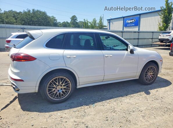 WP1AA2A22GLA04751 2016 PORSCHE CAYENNE White Delantero derecho