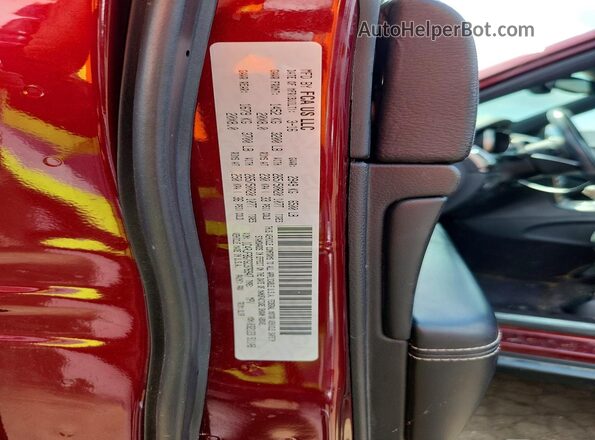 1C4RJFBG7GC376947 2016 JEEP GRAND Бордовый Панорамный вид салона 360°