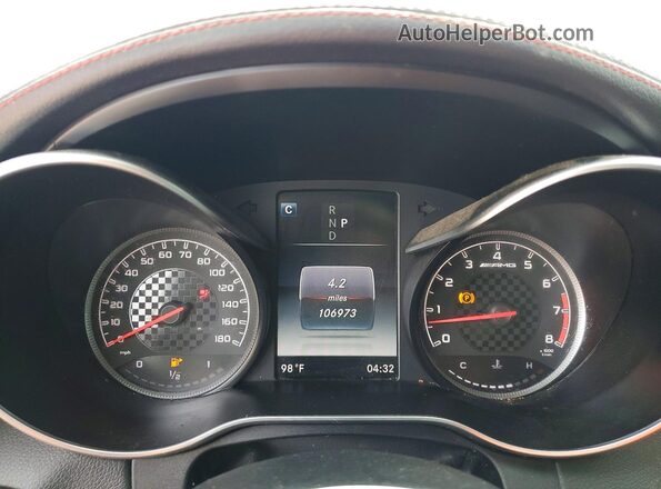 55SWF6EB2JU274470 2018 MERCEDES-BENZ C Silver Vista de los asientos traseros