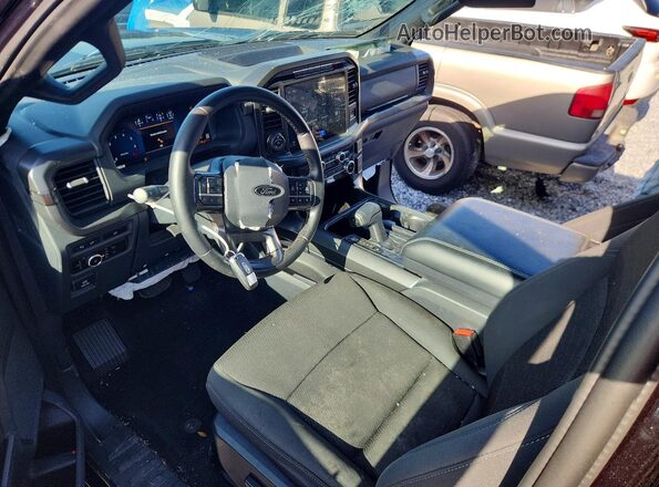 1FTEW3KP0RKF03612 2024 FORD F150 Black Vista del cuadro de instrumentos