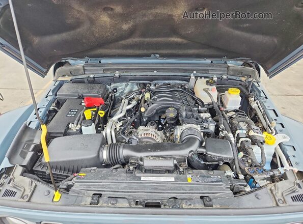 1C6PJTAG6SL533097 2025 JEEP GLADIATOR Gray Engine compartment view