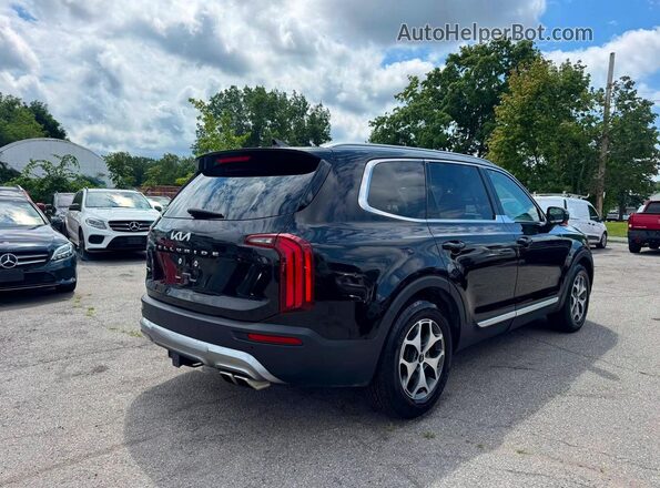 5XYP3DHC5NG204841 2022 KIA TELLURIDE Black Front view