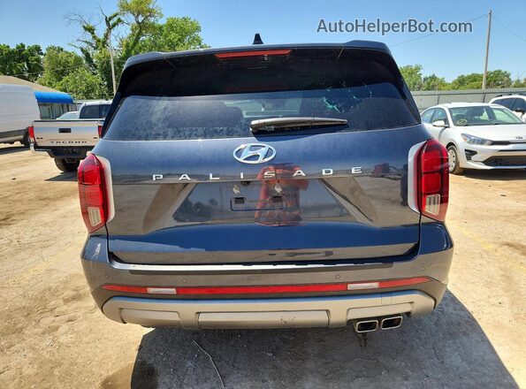 KM8R24GEXRU797515 2024 HYUNDAI PALISADE Gray Front interior view