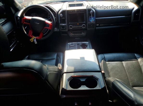 1FMJU1HT8JEA22096 2018 FORD EXPEDITION Red Вид щитка приладів