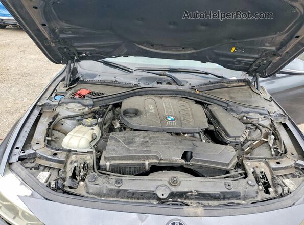 WBA8F1C50JK898407 2018 BMW 3 SERIES Серый Вид подкапотного пространства