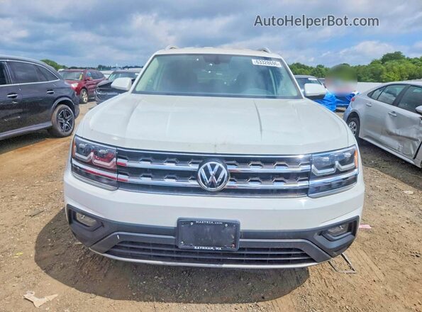 1V2KR2CA6JC566810 2018 VOLKSWAGEN ATLAS White Vista interior delantera