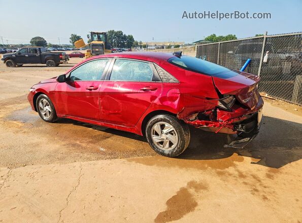 KMHLL4DG9RU722393 2024 HYUNDAI ELANTRA Red Tył prawy