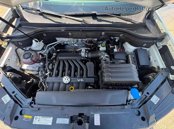 1V2RR2CA3KC579496 2019 VOLKSWAGEN ATLAS White წინა პანელის ხედი