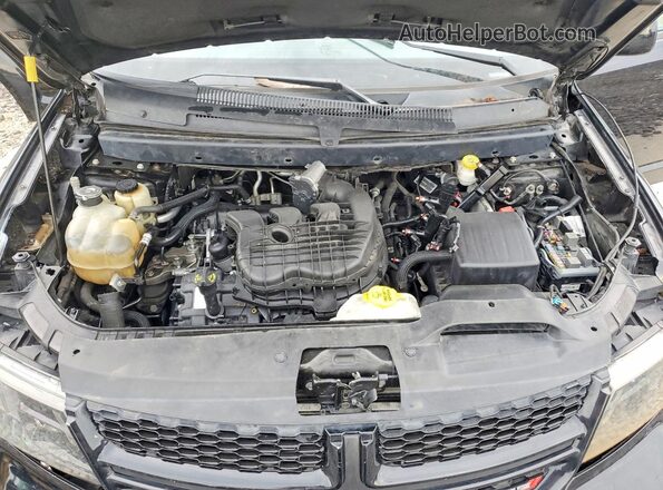 3C4PDCGG5JT335539 2018 DODGE JOURNEY Black VIN sticker view