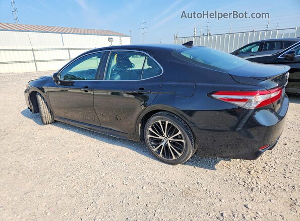4T1B11HK5KU760711 2019 TOYOTA CAMRY Black Հետևի աջ