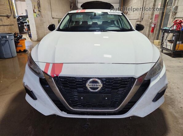 1N4BL4CV8KC153800 2019 NISSAN ALTIMA Белый Вид сзади