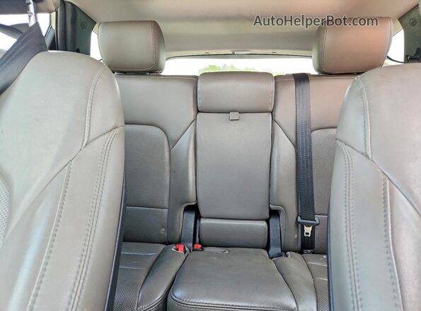 5XYZWDLA5JG506873 2018 HYUNDAI SANTA FE Gray Rear interior view