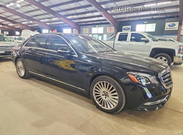 WDDUG8GB0JA406235 2018 MERCEDES-BENZ S Black Դիմացի տեսք