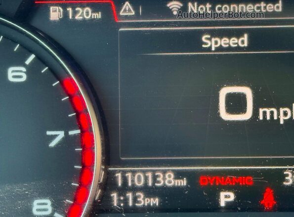 WA1LAAF72JD046552 2018 AUDI Q7 Silver Instrument cluster view