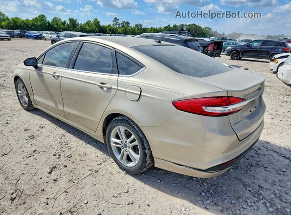 3FA6P0H72JR196540 2018 FORD FUSION Beige Հետևի աջ