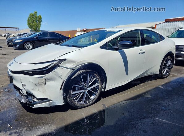 JTDACAAU5S3056164 2025 TOYOTA PRIUS White Հետևի ձախ