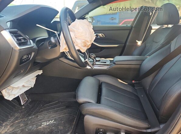 3MW5R7J0XL8B08832 2020 BMW 3 SERIES Black Widok deski rozdzielczej