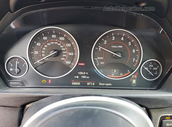 WBA8Z5C50GG500817 2016 BMW 3 SERIES Black Вид задніх сидінь