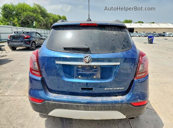 KL4CJASB6KB787696 2019 BUICK ENCORE Blue Front interior view