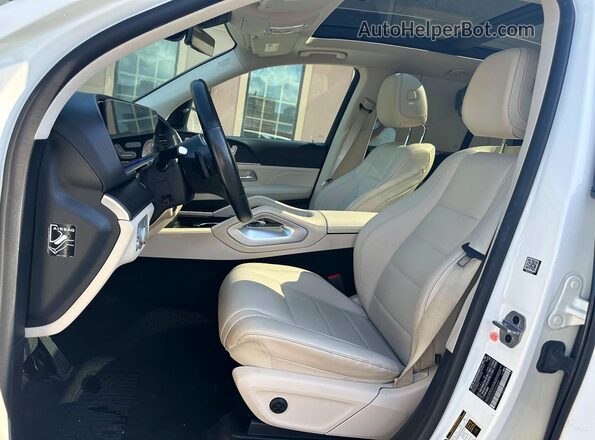 4JGFB4JB2MA406689 2021 MERCEDES-BENZ GLE Белый Вид салона спереди