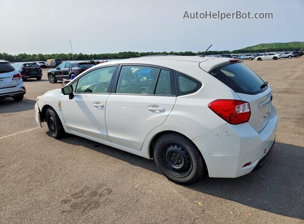 JF1GPAA64G9245074 2016 SUBARU IMPREZA Белый Задняя правая четверть