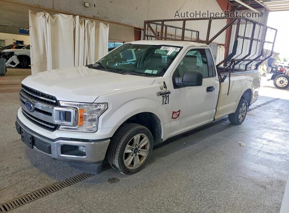 1FTMF1C53KKD93321 2019 FORD F150 Белый Задняя левая четверть