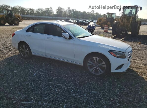 WDDWF8EB3LR543429 2020 MERCEDES-BENZ C White Vista frontal