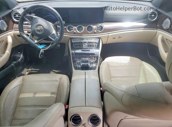 WDDZF6EB3HA160730 2017 MERCEDES-BENZ E Black Widok zestawu wskaźników