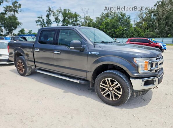 1FTFW1EG0JFA10305 2018 FORD F150 Black Vista frontal