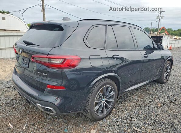5UXJU2C52KLN49968 2019 BMW X5 Black Front right