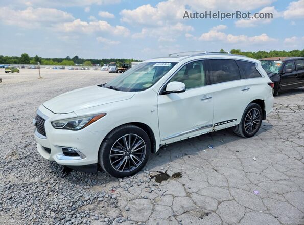 5N1DL0MN1KC513219 2019 INFINITI QX60 White Հետևի ձախ
