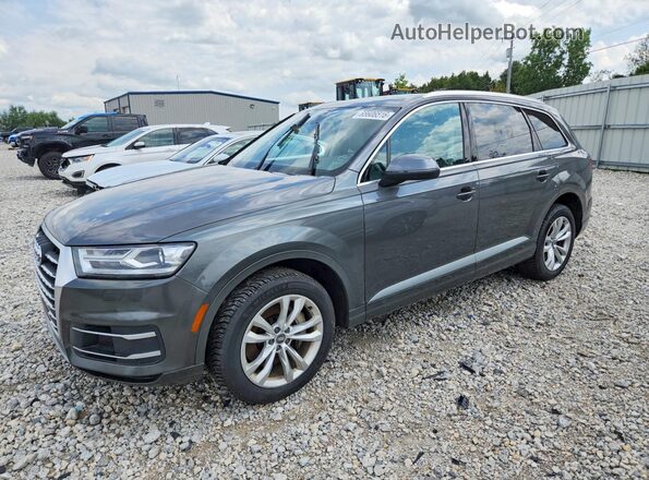 WA1AHAF71KD017063 2019 AUDI Q7 Gray Հետևի ձախ