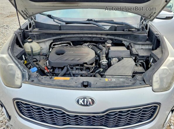 KNDPR3A60H7220718 2017 KIA SPORTAGE Silver VIN կոդի պիտակի տեսք
