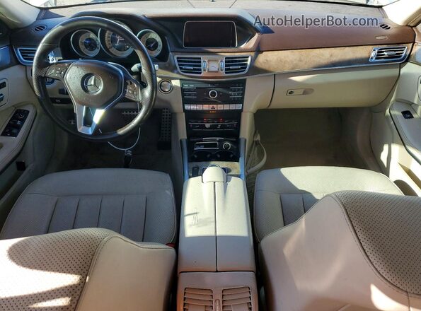WDDHF6HBXGB254751 2016 MERCEDES-BENZ E White Սարքավորումների վահանակի տեսք