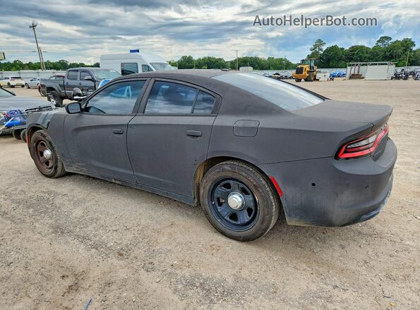 2C3CDXAT0JH297436 2018 DODGE CHARGER Black Задня права чверть