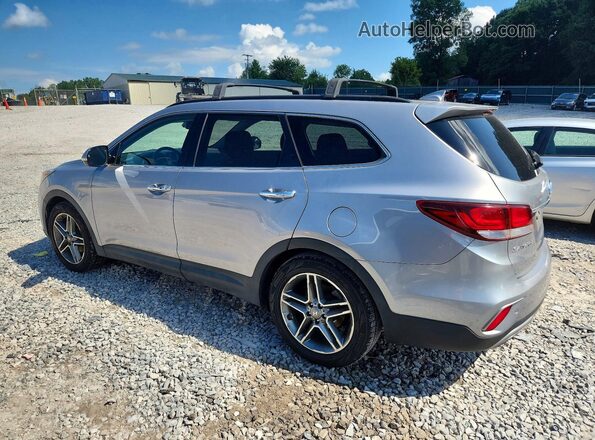 KM8SRDHF3HU182954 2017 HYUNDAI SANTA Silver Trasero derecho