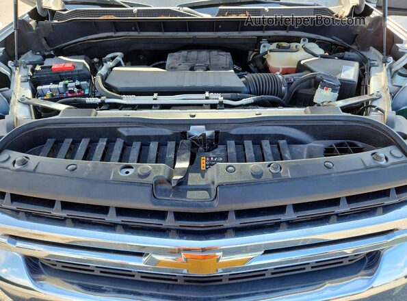 1GCPWCEK6KZ389394 2019 CHEVROLET SILVERADO Silver Engine compartment view