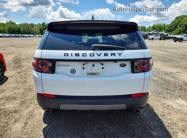 SALCP2RX0JH758551 2018 LAND ROVER DISCOVERY White Front interior view
