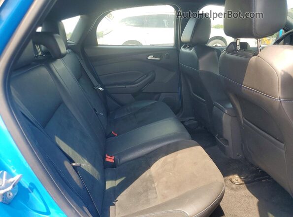 WF0DP3TH9G4117107 2016 FORD FOCUS Blue Rear interior view